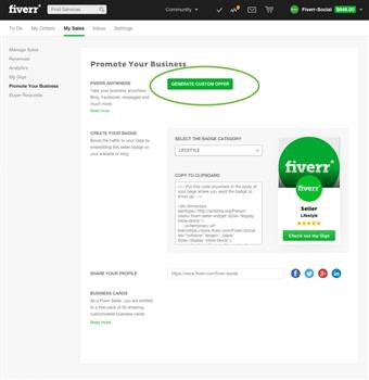 &quot;How to Increase Fiverr Gigs